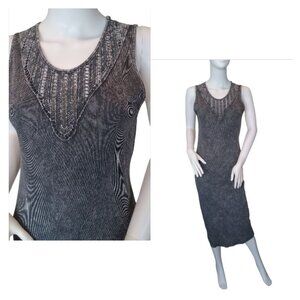 END OF SEASON SALE❗️》American Age 🩶 2 for $25 Tank Dress with Crochet Detail